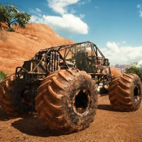 Steel Monster Truck Racing Jam